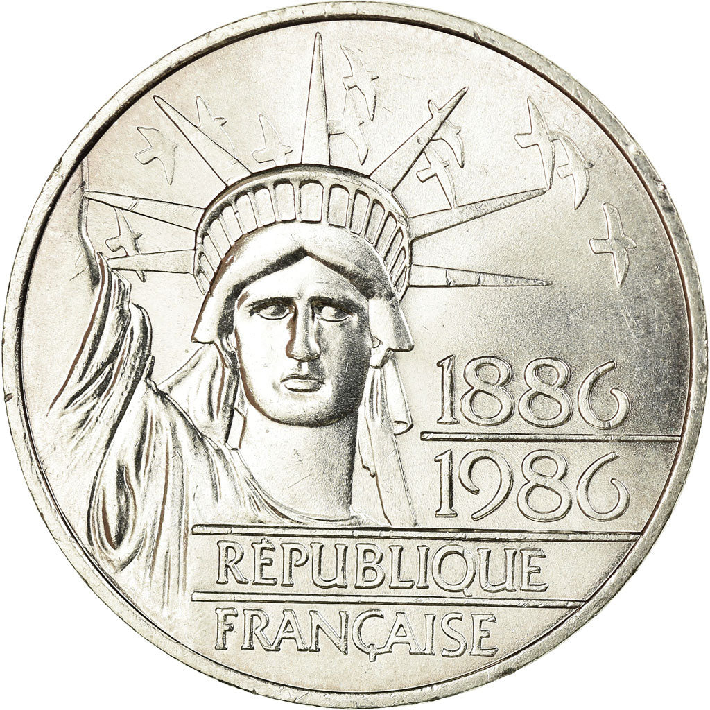 Monnaie, France, Statue de la Liberté, 100 Francs, 1986, SUP, Argent