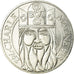 Monnaie, France, Charlemagne, 100 Francs, 1990, TTB, Argent, Gadoury:905, KM:982