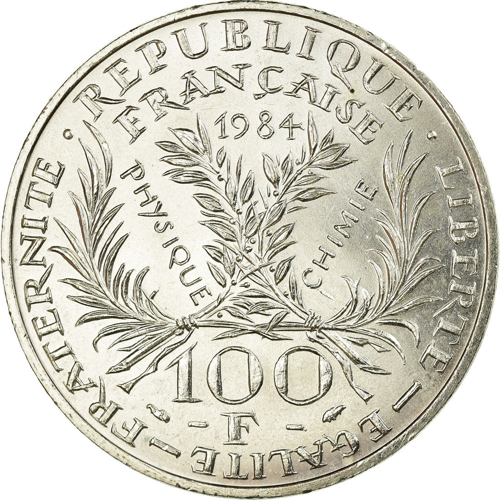Coin, France, Marie Curie, 100 Francs, 1984, EF(40-45), Silver, KM:955
