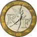 Munten, Frankrijk, Génie, 10 Francs, 1992, ZF, Bi-Metallic, KM:964.1