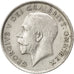 GREAT BRITAIN, 6 Pence, 1916, KM #815, EF(40-45), Silver, 19.5, 2.81