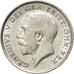 GREAT BRITAIN, 6 Pence, 1917, KM #815, AU(50-53), Silver, 19.5, 2.82