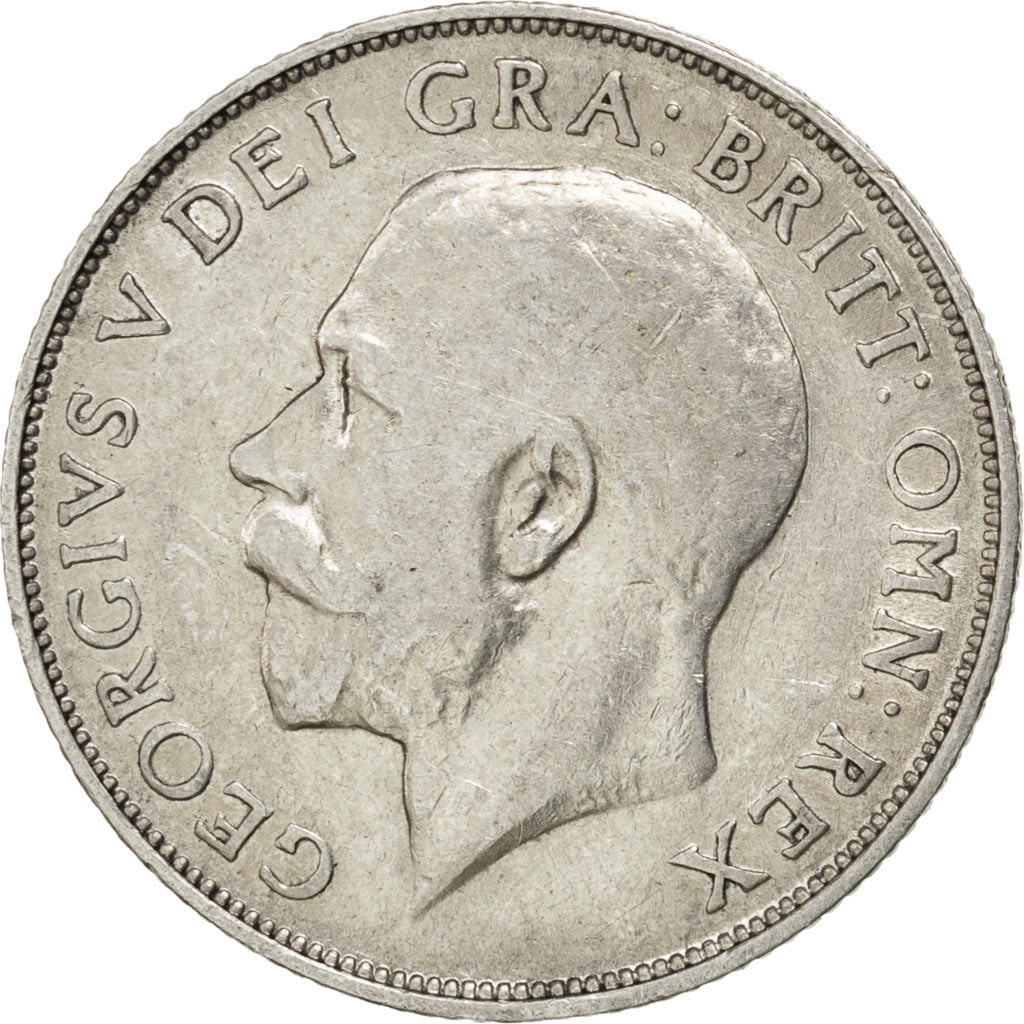 GREAT BRITAIN, Shilling, 1911, KM #816, EF(40-45), Silver, 23.5, 5.59