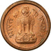 Moneta, INDIE-REPUBLIKA, Naya Paisa, 1957, VF(30-35), Bronze, KM:8