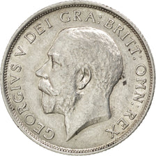 GREAT BRITAIN, Shilling, 1914, KM #816, AU(55-58), Silver, 23.5, 5.61
