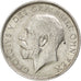 GREAT BRITAIN, Shilling, 1914, KM #816, AU(55-58), Silver, 23.5, 5.61