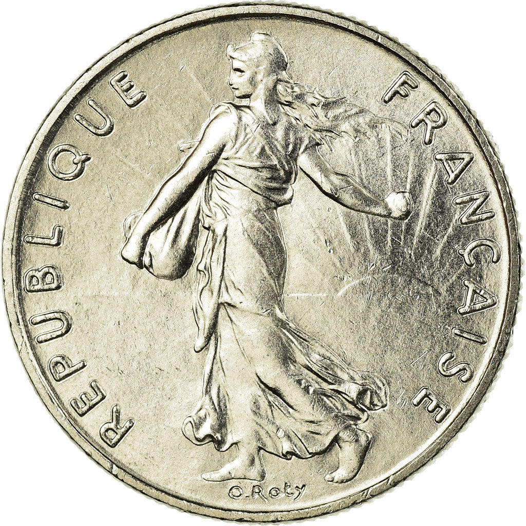 Moneta, Francia, Semeuse, 1/2 Franc, 1984, Paris, SPL-, Nichel, KM:931.1
