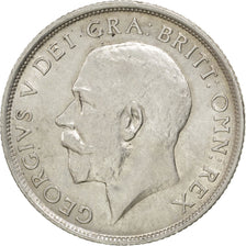 GREAT BRITAIN, Shilling, 1915, KM #816, AU(55-58), Silver, 23.5, 5.62