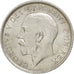 GREAT BRITAIN, Shilling, 1915, KM #816, AU(55-58), Silver, 23.5, 5.62