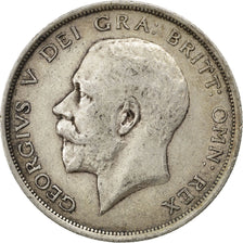 GREAT BRITAIN, 1/2 Crown, 1914, KM #818.1, EF(40-45), Silver, 32.3, 14.01