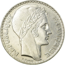 Moneta, Francia, Turin, 20 Francs, 1933, Paris, BB, Argento, KM:879, Gadoury:852