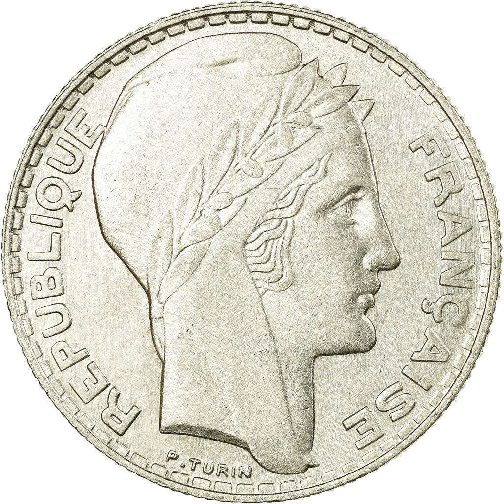Coin, France, Turin, 10 Francs, 1933, Paris, EF(40-45), Silver, KM:878