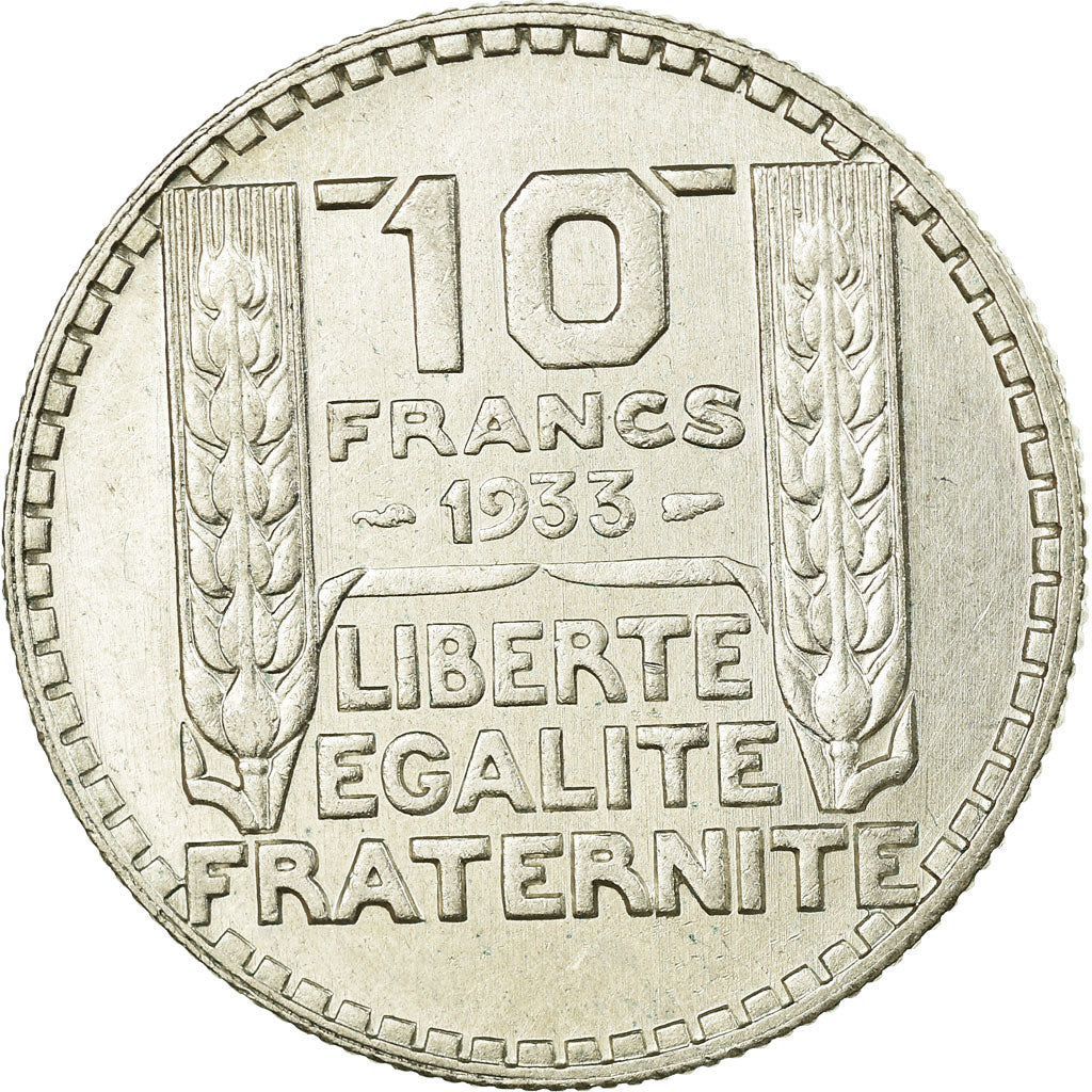 Coin, France, Turin, 10 Francs, 1933, Paris, EF(40-45), Silver, KM:878