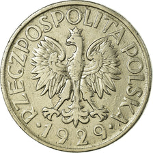 Münze, Polen, Zloty, 1929, Warsaw, SS, Nickel, KM:14