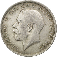 GREAT BRITAIN, 1/2 Crown, 1918, KM #818.1, EF(40-45), Silver, 32.3, 14.13