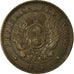Coin, Argentina, 2 Centavos, 1893, EF(40-45), Bronze, KM:33
