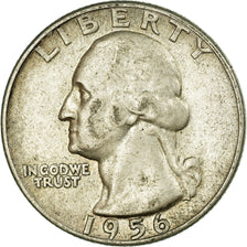 Coin, United States, Washington Quarter, Quarter, 1956, U.S. Mint, Philadelphia