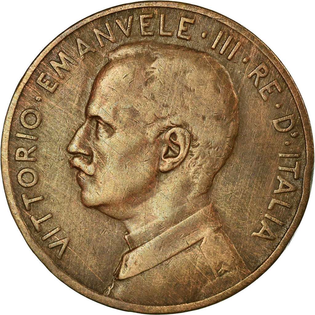 Moneta, Italia, Vittorio Emanuele III, 5 Centesimi, 1912, Rome, MB+, Bronzo