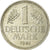 Coin, GERMANY - FEDERAL REPUBLIC, Mark, 1981, Munich, EF(40-45), Copper-nickel