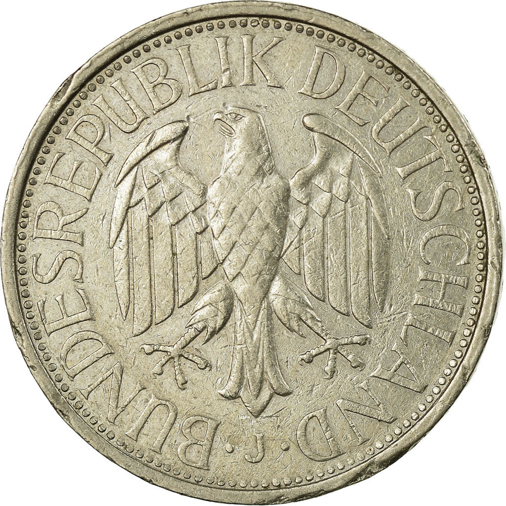 Coin, GERMANY - FEDERAL REPUBLIC, Mark, 1974, Hambourg, VF(30-35)