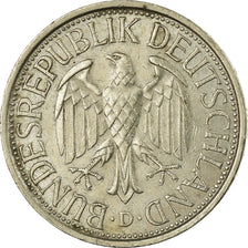 Coin, GERMANY - FEDERAL REPUBLIC, Mark, 1980, Munich, EF(40-45), Copper-nickel