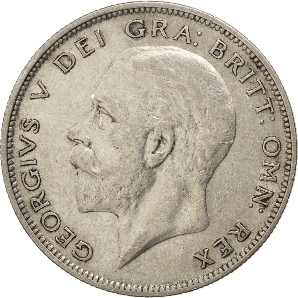 GREAT BRITAIN, 1/2 Crown, 1932, KM #835, EF(40-45), Silver, 32.3, 14.05