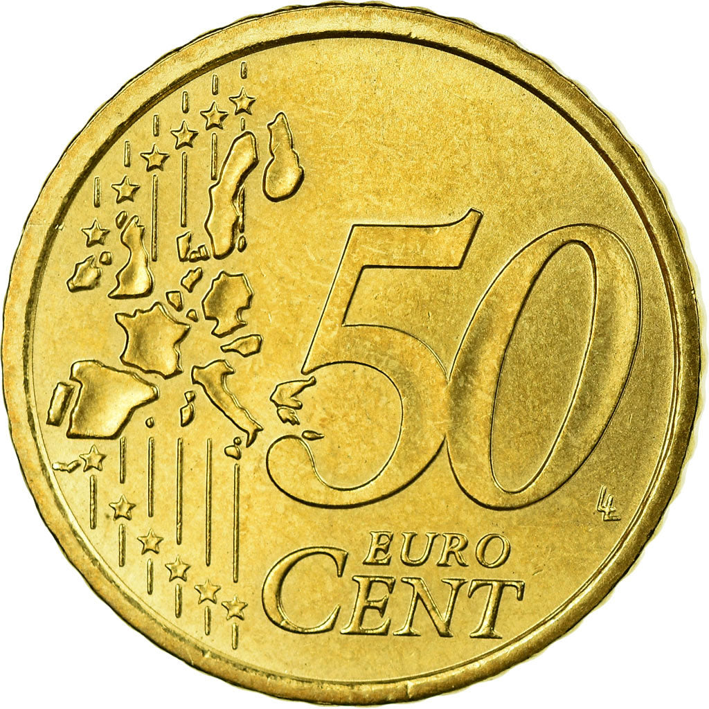 San Marino, 50 Euro Cent, 2006, AU(55-58), Brass, KM:445