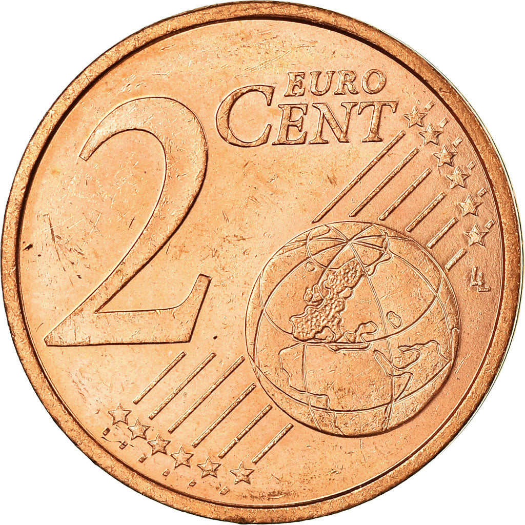 Monaco, 2 Euro Cent, 2001, SPL-, Acciaio placcato rame, KM:168
