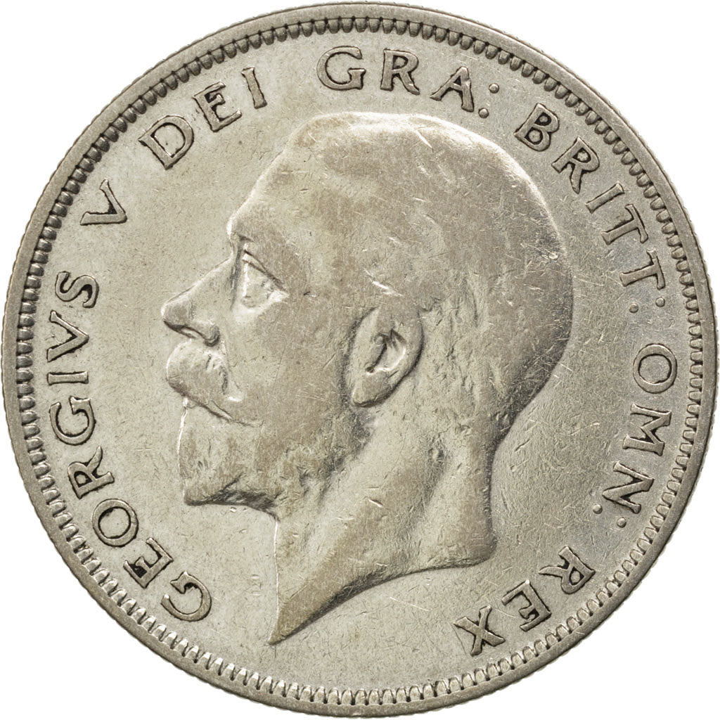 Coin, Great Britain, George V, 1/2 Crown, 1934, EF(40-45), Silver, KM:835