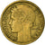 Moneda, Francia, Morlon, Franc, 1936, BC+, Aluminio - bronce, KM:885