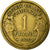 Moneda, Francia, Morlon, Franc, 1936, BC+, Aluminio - bronce, KM:885