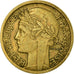 Coin, France, Morlon, Franc, 1937, EF(40-45), Aluminum-Bronze, KM:885
