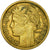Moneda, Francia, Morlon, Franc, 1939, MBC, Aluminio - bronce, KM:885