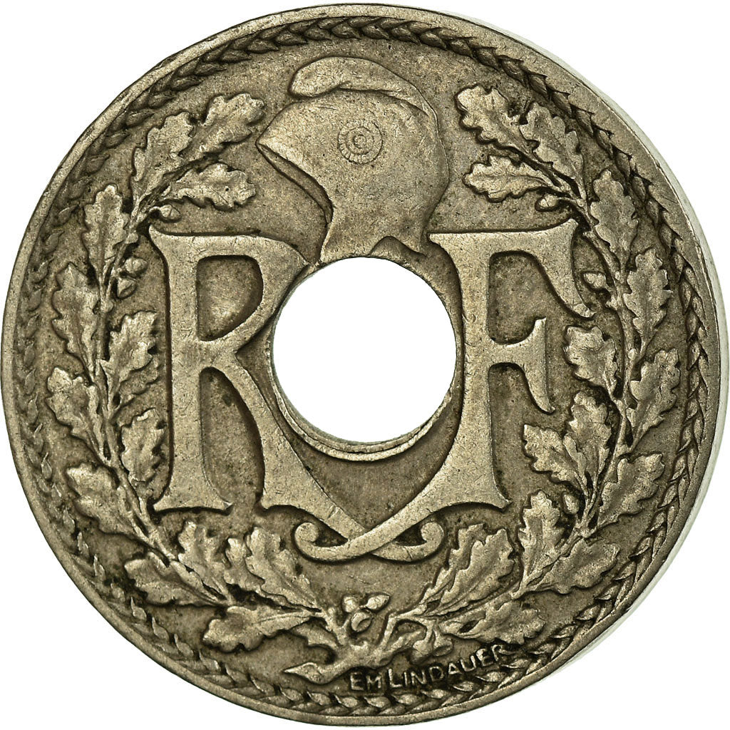 Coin, France, Lindauer, 10 Centimes, 1924, EF(40-45), Copper-nickel, KM:866a