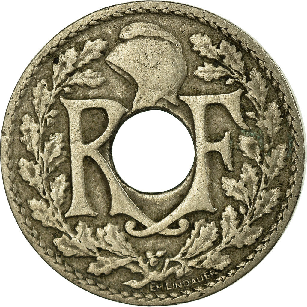 Coin, France, Lindauer, 10 Centimes, 1924, EF(40-45), Copper-nickel, KM:866a