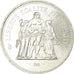 Coin, France, Hercule, 50 Francs, 1975, Paris, AU(50-53), Silver, KM:941.1