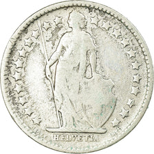 Coin, Switzerland, 1/2 Franc, 1905, Bern, VF(30-35), Silver, KM:23