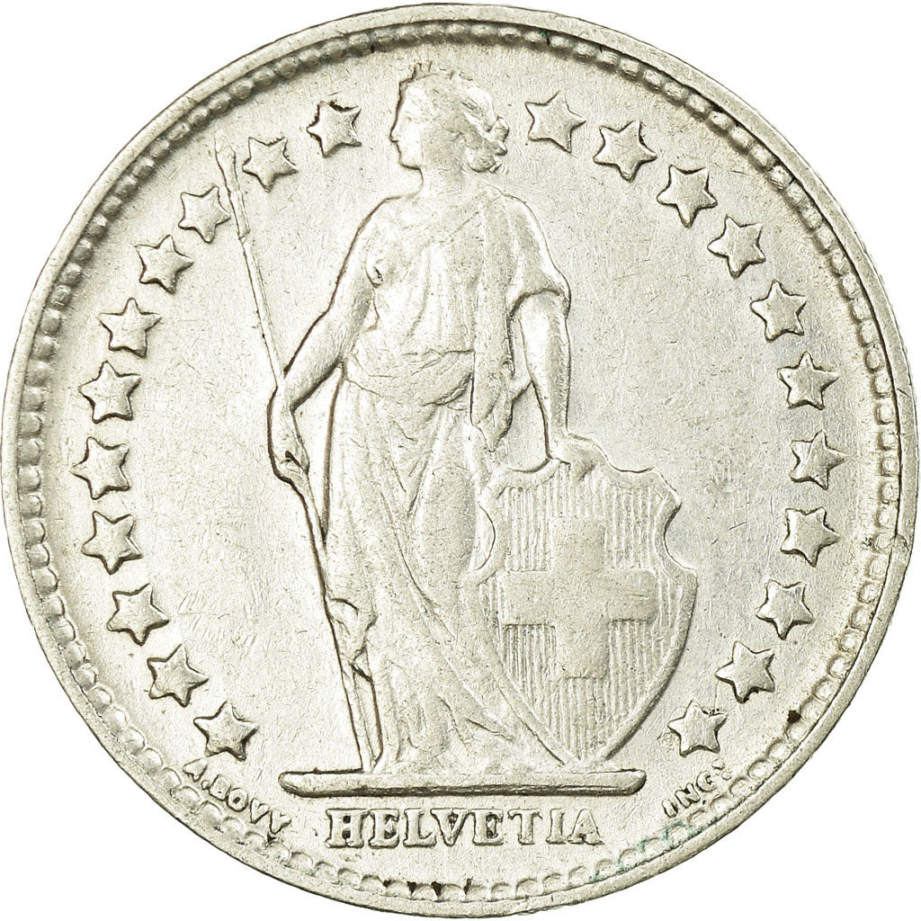 Coin, Switzerland, 1/2 Franc, 1910, Bern, EF(40-45), Silver, KM:23