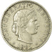 Coin, Switzerland, 20 Rappen, 1881, Bern, VF(30-35), Nickel, KM:29