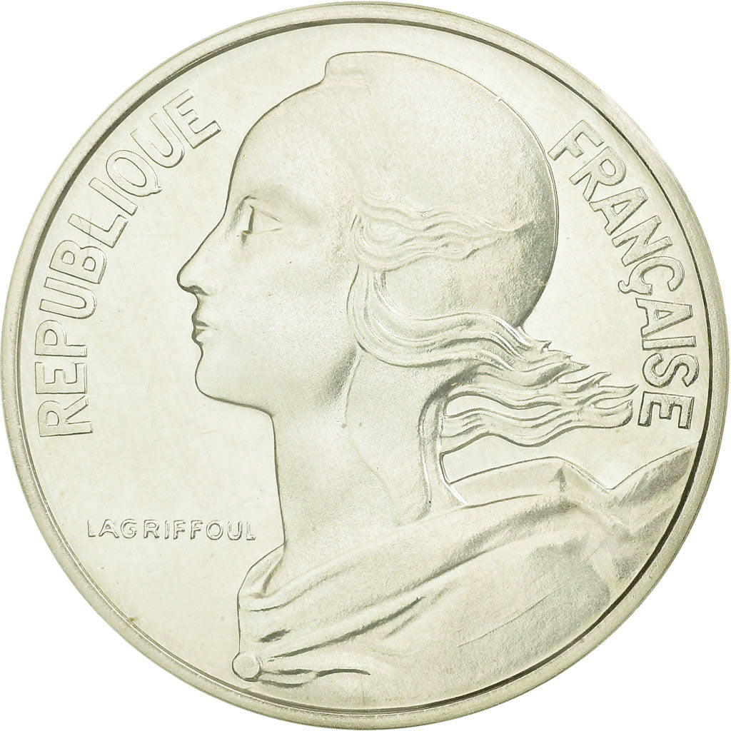 Coin, France, 10 Centimes, 1981, Paris, Piéfort, MS(65-70), Silver, KM:P690