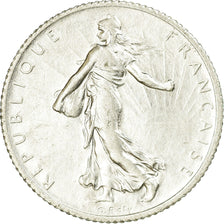 Coin, France, Semeuse, Franc, 1914, Paris, EF(40-45), Silver, KM:844.1