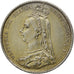 GREAT BRITAIN, 6 Pence, 1887, KM #759, AU(55-58), Silver, 2.80