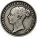 GREAT BRITAIN, 6 Pence, 1853, KM #733.1, EF(40-45), Silver, 19.32, 2.79