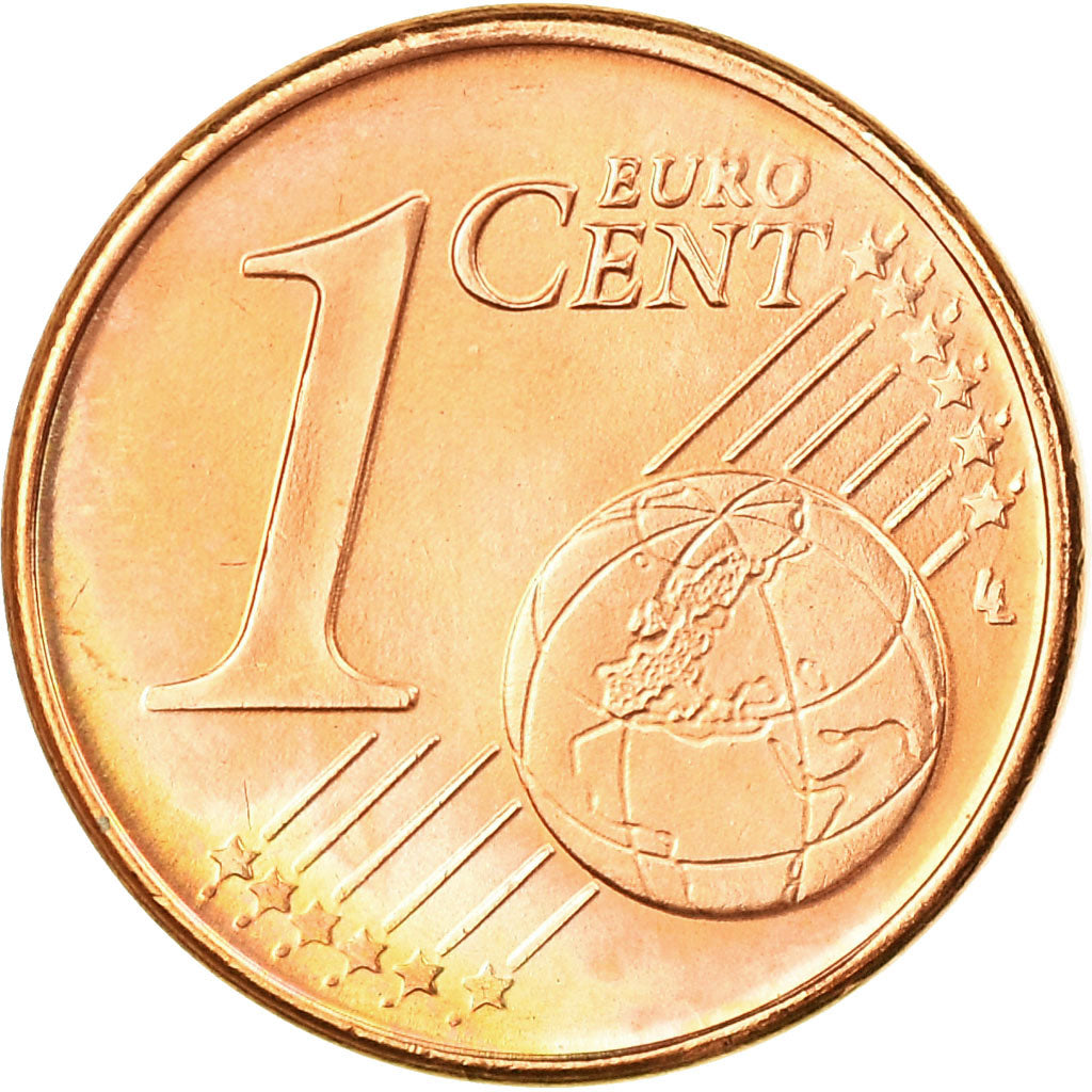 Grecja, Euro Cent, 2002, Athens, EF(40-45), Miedź platerowana stalą, KM:181