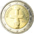 Cypr, 2 Euro, 2008, EF(40-45), Bimetaliczny, KM:85