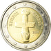 Cyprus, 2 Euro, 2008, EF(40-45), Bi-Metallic, KM:85