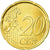 Spain, 20 Euro Cent, 1999, EF(40-45), Brass, KM:1044