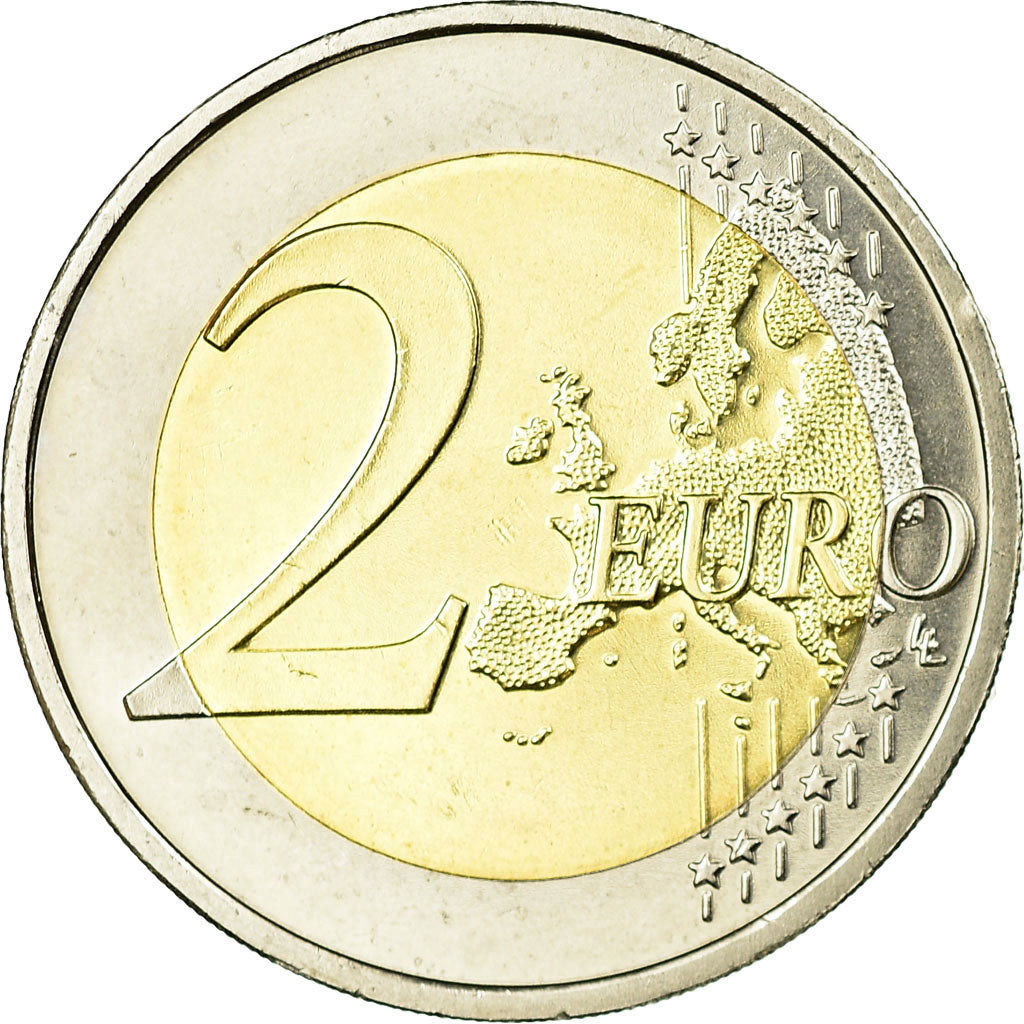 Latvia, 2 Euro, 2014, AU(55-58), Bi-Metallic, KM:157