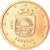 Latvia, 2 Euro Cent, 2014, VZ, Copper Plated Steel, KM:151