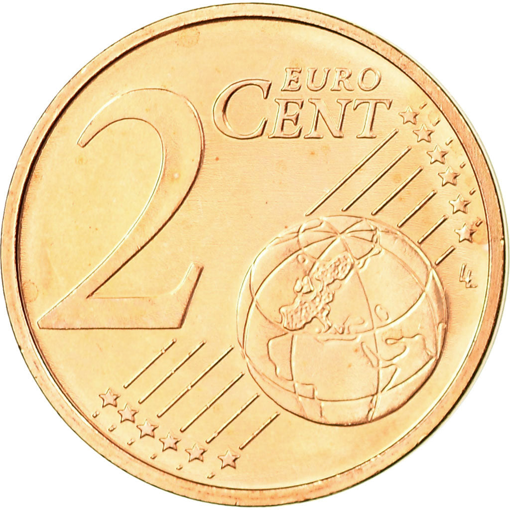 Latvia, 2 Euro Cent, 2014, AU(55-58), Copper Plated Steel, KM:151